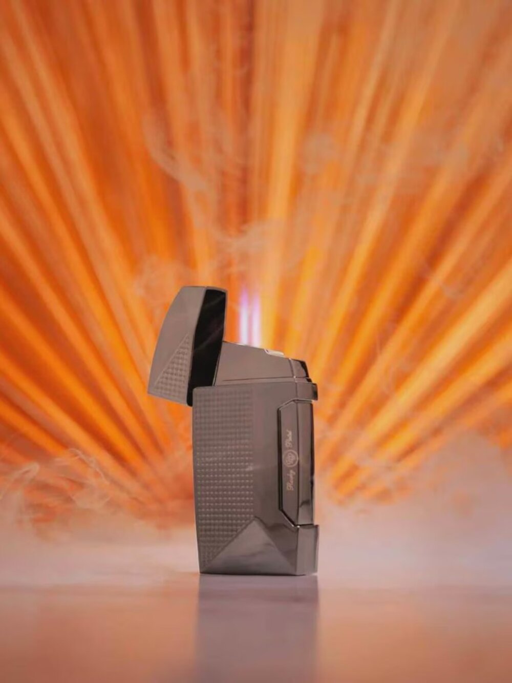 Rocky Patel Edge Lighter Series -Gunmetal - Dual Jet Lighter "Lifetime Warranty"